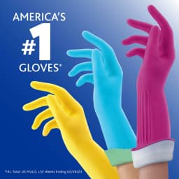 O-Cedar Playtex® Living Gloves, Reusable Cleaning Gloves, Large, 1 Pair - Thumbnail 1