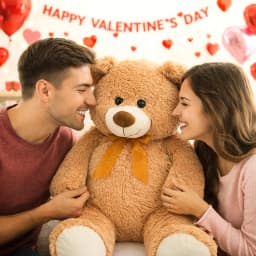 HollyHOME 36 Inch Giant Teddy Bear Big Plush Stuffed Animal Soft Cuddly Toy Gift for Girlfriend Kids Valentine's Day Tan - Thumbnail 3