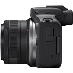 Canon EOS R50 Mirrorless Camera 24.2MP + 18-45mm Lens Bundle 64GB Kit Black (International Model) - Thumbnail 4