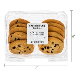 Freshness Guaranteed Chocolate Chip Baked Cookies, 14 oz, 10 Count - Thumbnail 6