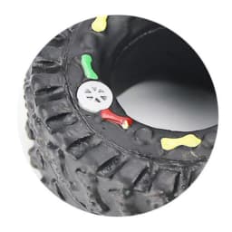 Indestructible Tire Dog Toys for Aggressive Chewers, Heavy Duty Durable Rubber Chew Toy for Large Breed Dogs, Long Lasting Teething Training Toy - Thumbnail 9