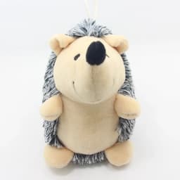 Wenshiii Hedgehog Immortal Squeaker Plush Toy for Aggressive Chewers Antarcking Indestructible Dog Toy Hedgehog Antarcking Invincible Hedgehog Dog - Thumbnail 1
