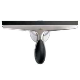 OXO Stainless Steel Shower Squeegee, Streak-Free Cleaning for Glass Doors, Tile & Mirrors - Thumbnail 1