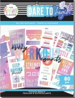The Happy Planner Stickers Planners & Appointment Book, 9"x7", Multicolor, 80 Pages - Thumbnail 1