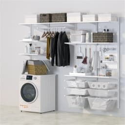 Pemberly Row 2.7 cu. ft. All-in-One Washer & Dryer Combo in White - Thumbnail 3