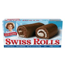 Snack Cakes, Little Debbie Family Pack Swiss Cake Rolls - Thumbnail 3