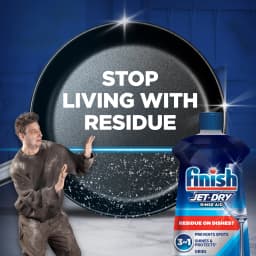 (2 pack) Finish Jet-Dry Rinse Aid, Dishwasher Rinse Agent and Drying Agent, 16 oz - Thumbnail 3