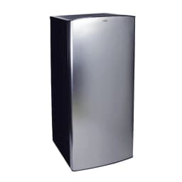 Koolatron Stainless Steel Compact Fridge with Freezer, 6.2 cu ft (176L) - Thumbnail 1