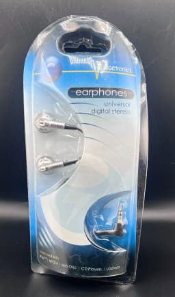 RHEA- Greenbrier International New Universal Digital Stereo Earphones Headphones - Thumbnail 1