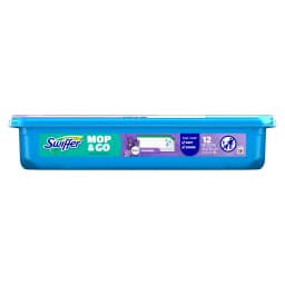 Swiffer Mop & Go, Wet Pads Refill, Floor Cleaner, Cleaning Cloths, Lavender, 12 Count - Thumbnail 8