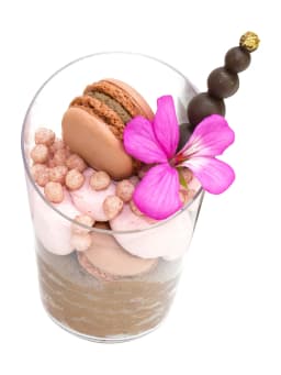 Open Cut Slanted Round Dessert Cups - 3 ounce - 320 Count -Spoons Included-Clear Plastic-Slanted Cylinder Mini Dessert Cup- Appetizer Cup-Sample Shot - Thumbnail 6