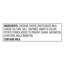 Great Value Mild Cheddar Finely Shredded Cheese, 8 oz Bag - Thumbnail 5