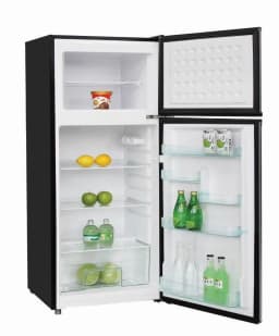 Frigidaire 7.5 Cu. ft. Retro Refrigerator, 21 in. Top-Freezer Fridge in Platinum, EFR749 - Thumbnail 9