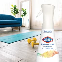 Clorox Disinfectant Mist Refill, Multi-Surface Spray, Lemongrass Mandarin, 16 fl oz - Thumbnail 10
