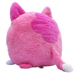 Hangry Petz: Lucy Pink Cat - 12" Animal Plush, Squeeze Tummy For Sounds, Hungry Angry Expression, Embroidered Face, Soft Round Companion, Kids - Thumbnail 3