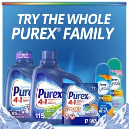 Purex Fresh Mountain Breeze Liquid Laundry Detergent, 75 fl oz, 57 Loads - Thumbnail 5