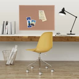 Quartet Cork Bulletin Board, 23" x 35", Oak Finish Frame (35-380352Q) - Thumbnail 3