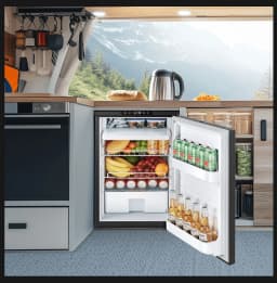 BODEGA 83L (88 Quart) Car Refrigerator, Portable Car Fridge 12V Campervan Fridge Freezer for Car, Truck, RV, Outdoor Camping Travel - Thumbnail 5