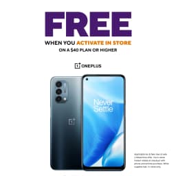 Metro by T-Mobile OnePlus Nord N200, 5G, Blue Quantum - Prepaid Smartphone - Thumbnail 1