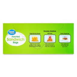 Great Value Double Zipper Sandwich Bags, Assorted Colors, 100 Count - Thumbnail 7