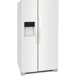 Frigidaire FRSS2623AW 25.6 Cu. Ft. White Side-by-Side Refrigerator - Thumbnail 2