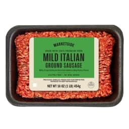 Marketside Mild Ground Italian Sausage, Pork, 1 lb (Fresh) - Thumbnail 1