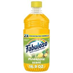 Fabuloso Multi-Purpose Cleaner, 2X Concentrated Formula, Floor Cleaner, Pineapple Scent, 16.9 fl oz - Thumbnail 1