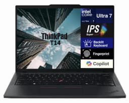 Lenovo ThinkPad T14 Gen 6 Copilot+ AI Business Laptop 14.0in IPS FHD+ Display, 64GB DDR5, 2TB PCIe SSD - Thumbnail 1