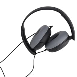 onn On-Ear Headphones with 3.5 mm Connector, Black - Thumbnail 10