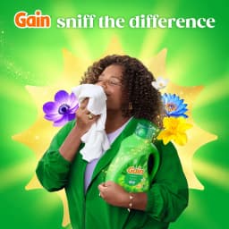Gain Laundry Detergent Liquid, Now with Odor Defense, Original Scent, 132 fl oz, 100 Loads - Thumbnail 7