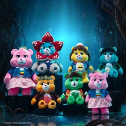 Care Bears x Stranger Things Fun Size Plush - Cheer Bear as Eleven - Thumbnail 3
