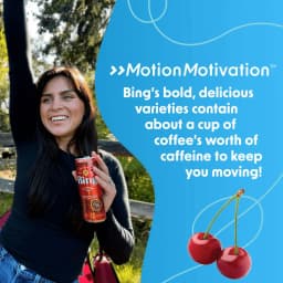 Bing Beverage Healthy Energy Drinks, Bing Cherry, 12 oz (12 Pack) - Thumbnail 3