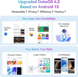 Blackview WAVE 9C Unlocked Cell Phone,4G Sim-Free & Unlocked Mobile Phones,12GB+64GB/2TB - Thumbnail 3