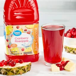 Great Value Cranberry Pineapple Juice Cocktail, 64 fl oz (Shelf Stable) - Thumbnail 2
