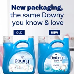 Downy Liquid Laundry Fabric Softener and Conditioner, Cool Cotton Scent, 140 fl oz, 190 Loads - Thumbnail 4