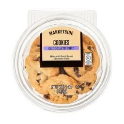 Marketside Mini Chocolate Chip Baked Cookies, 4 oz, 8 Count - Thumbnail 1