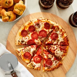 Great Value Rising Crust Three Meat Pizza, 28.65 oz (Frozen) - Thumbnail 2