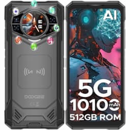 DOOGEE S200 X Rugged Phone 5G, 32GB+512GB/TF 2TB, Android 14 Smartphone with 1.32" Amoled Screen, 10100mAh/33W, 100MP+20MP+20MP Camera, 6.72" FHD/120Hz, Waterproof, NFC/OTG - Thumbnail 1