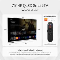 VIZIO 75" Class Quantum Pro 4K QLED HDR Smart TV (VQP75C-84) - Thumbnail 2
