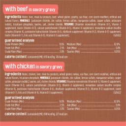 Purina Friskies Extra Gravy Beef, Chicken, Turkey, & Salmon Chunky Wet Cat Food Variety Pack, 5.5 oz Cans (24 Pack) - Thumbnail 7