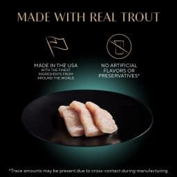 Sheba Perfect Portions Wet Cat Food Cuts in Gravy Tender Trout Entree Twin-Pack, 2.6 oz - Thumbnail 9