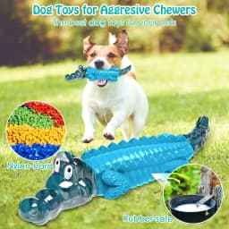 Dog Chew Toys for Aggressive Chewers Tough Indestructible Dog Toys for Large, Medium,Small Breed to Keep Them Busy - Thumbnail 5