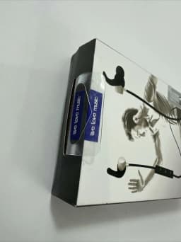RHEA- Wireless Black Earbuds In Line Mic Bluetooth Dynamic Stereo Ear Hooks - Thumbnail 6