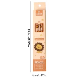 Under $1 Pencils Bulk 2B Pencils Natural Wood 8.1in Green 12 Pack for Exam Homework Office Supplies by Xuniizn - Thumbnail 3