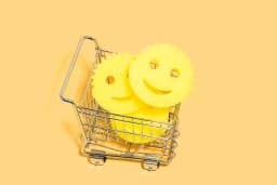 Scrub Daddy Original Sponge Scratch-Free Dish Scrubber, Kitchen & Bath Cleaning Supplies. Scrubbies & Esponjas De Fregar - Thumbnail 5
