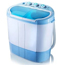 Pyle 2-in-1 Portable Compact Top Load Washing Machine with Spin Dryer - Thumbnail 1