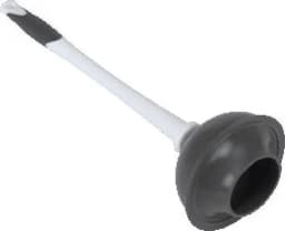 Clorox Toilet Plunger and Bowl Brush Combo Set with Caddy, White - Thumbnail 4