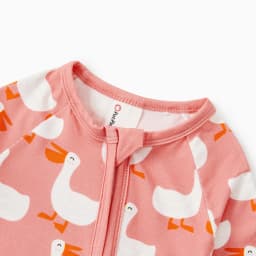 PatPat Baby Girl Clothes Unisex Viscose from Bamboo Footless Zip Sleepwear Long Sleeve Snug Fit Baby Pajamas for Newborn Infant Boys Girls Baby Gifts Sleeper 2Pack,0-3 Months - Thumbnail 16