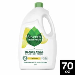 Seventh Generation Dishwasher Detergent Gel, Lemon Scent, 70 oz - Thumbnail 2