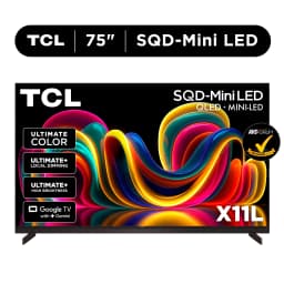 TCL 75” Class X11L Series QLED SQD-Mini LED TV Smart Google TV (NEW 2026) - Deep Color System with Super QLED - Thumbnail 1